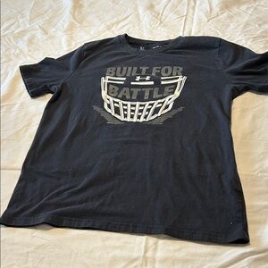 Under Armour Black Youth 'Built for Battle' Tee